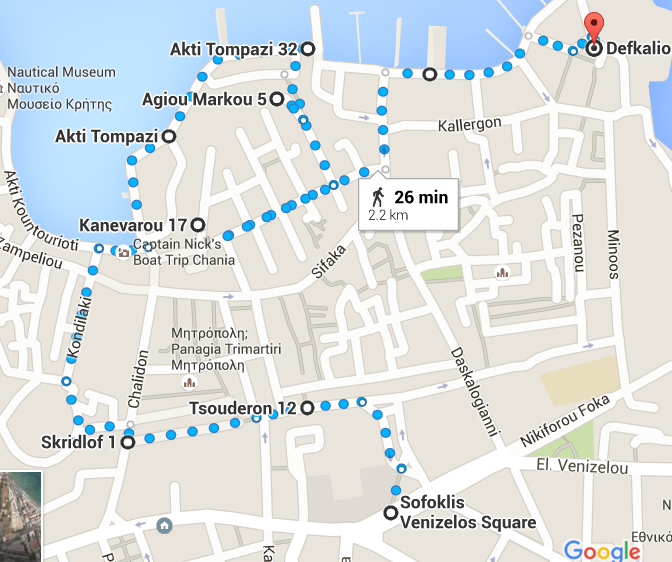 Chania Old Town Walks Holiday Rentals In Crete And Santorini