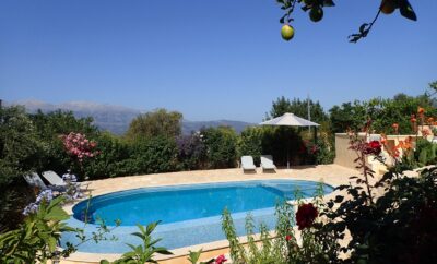 Crete ,2 apartments  sharing garden and pool, direct booking